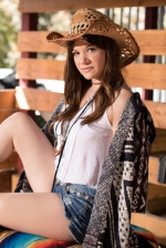 Cute Cowgirl Alison Rey 01