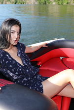 Lady On A Yacht 11